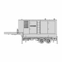 300 Kw Generator Trailer Military Grade Combat Zone | Industrial CAD Design_0_0_degree_snapshot