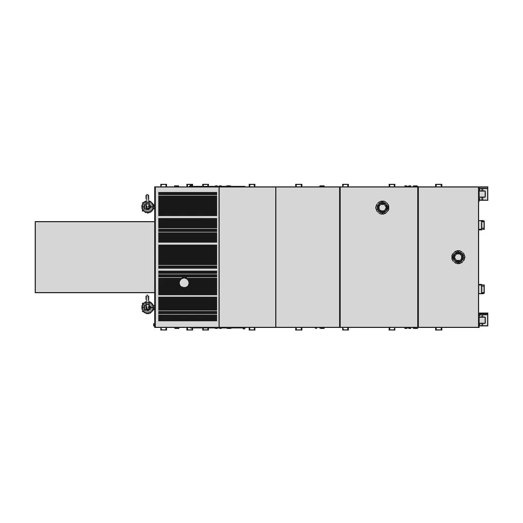 300 Kw Generator Trailer Military Grade Combat Zone | Industrial CAD Design_270_0_degree_snapshot