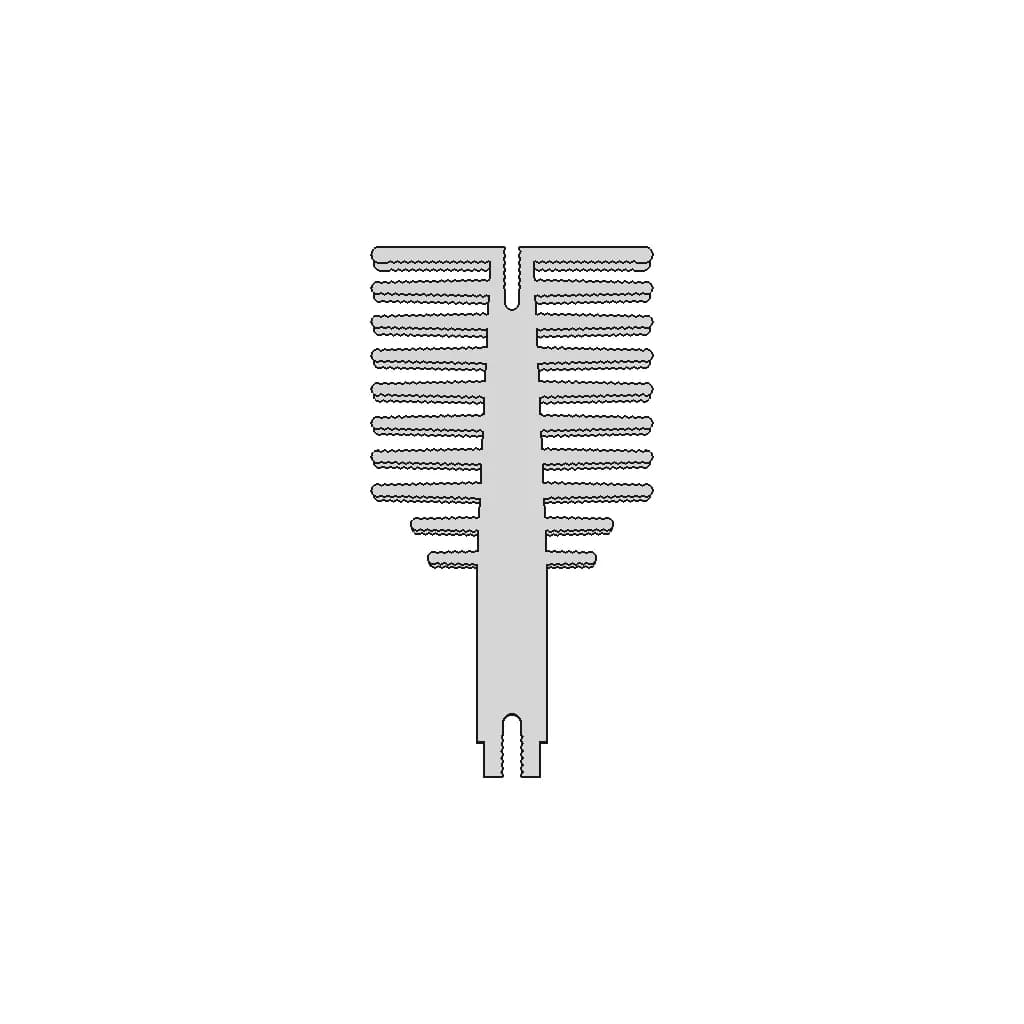 Heatsink 2 X To 247 40X75 5X118Mm 1 | CAD Model for Energy Systems_0_90_degree_snapshot