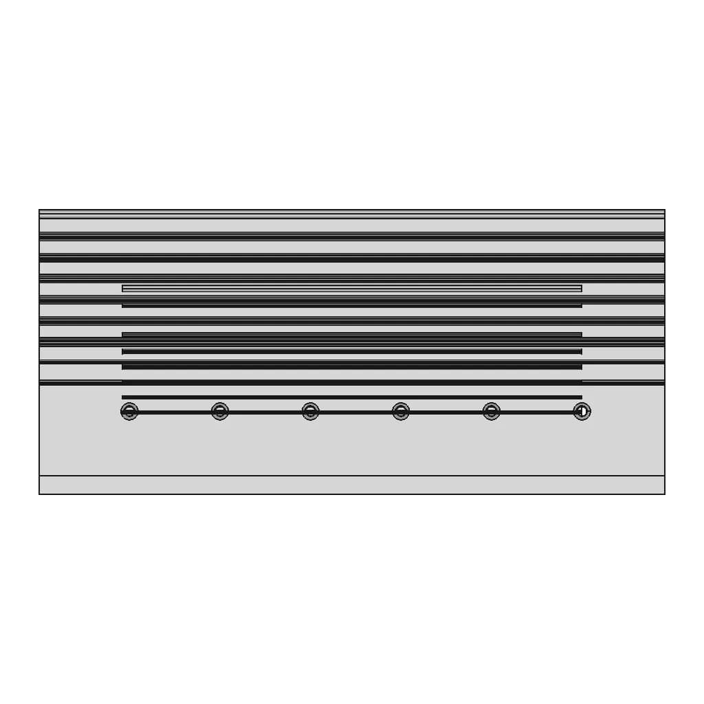 Heatsink 6 X To 247 40X75X166Mm 1 | CAD Model for Energy Systems_0_0_degree_snapshot