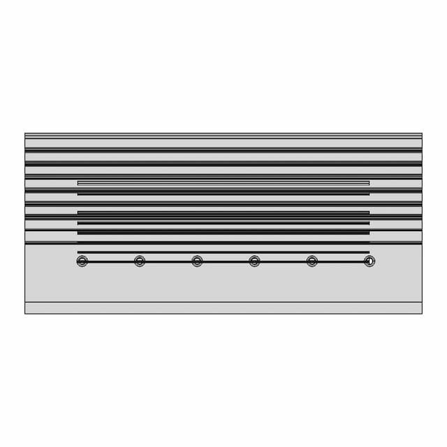 Heatsink 6 X To 247 40X75X166Mm 1 | CAD Model for Energy Systems