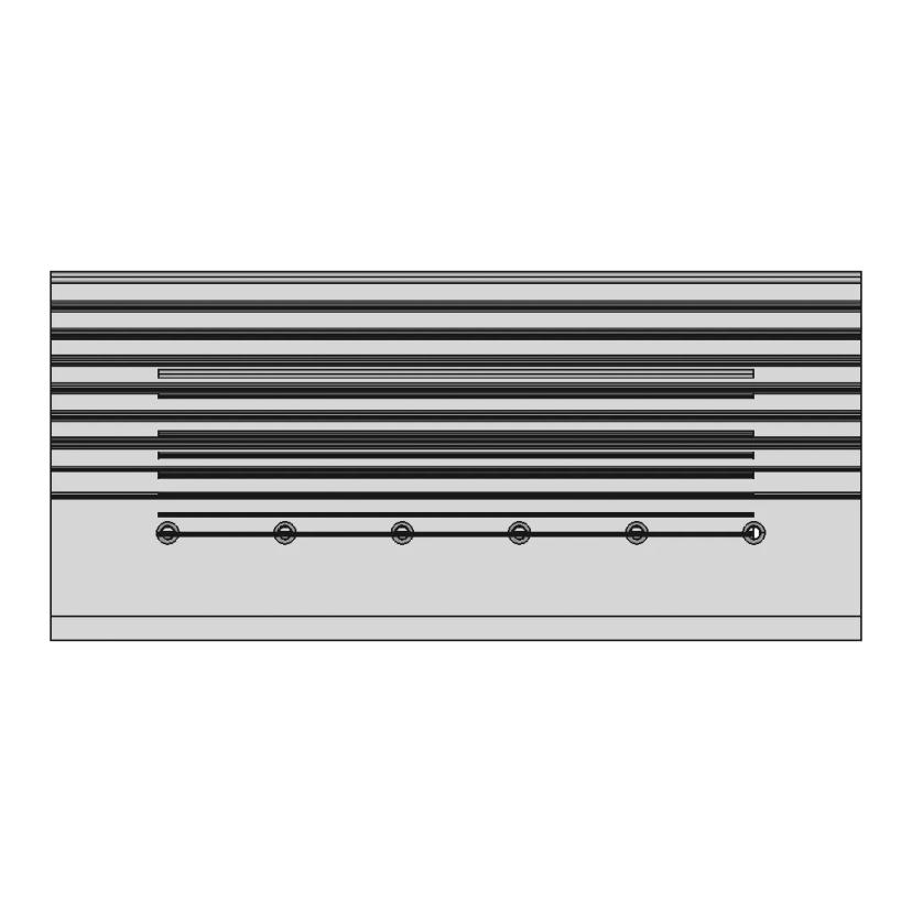 Heatsink 6 X To 247 40X75X166Mm 1 | CAD Model for Energy Systems