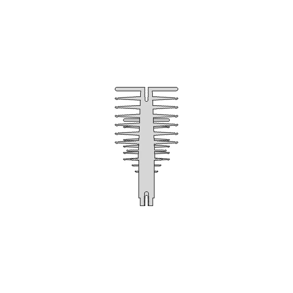 Heatsink 6 X To 247 40X75X166Mm 1 | CAD Model for Energy Systems_0_90_degree_snapshot