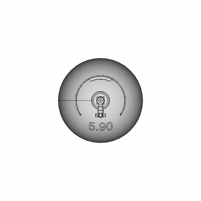 Lpg Gas Cylinder 5Kg 1 | CAD Model for Energy Systems