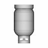 Lpg Gas Cylinder 5Kg 1 | CAD Model for Energy Systems_270_0_degree_snapshot