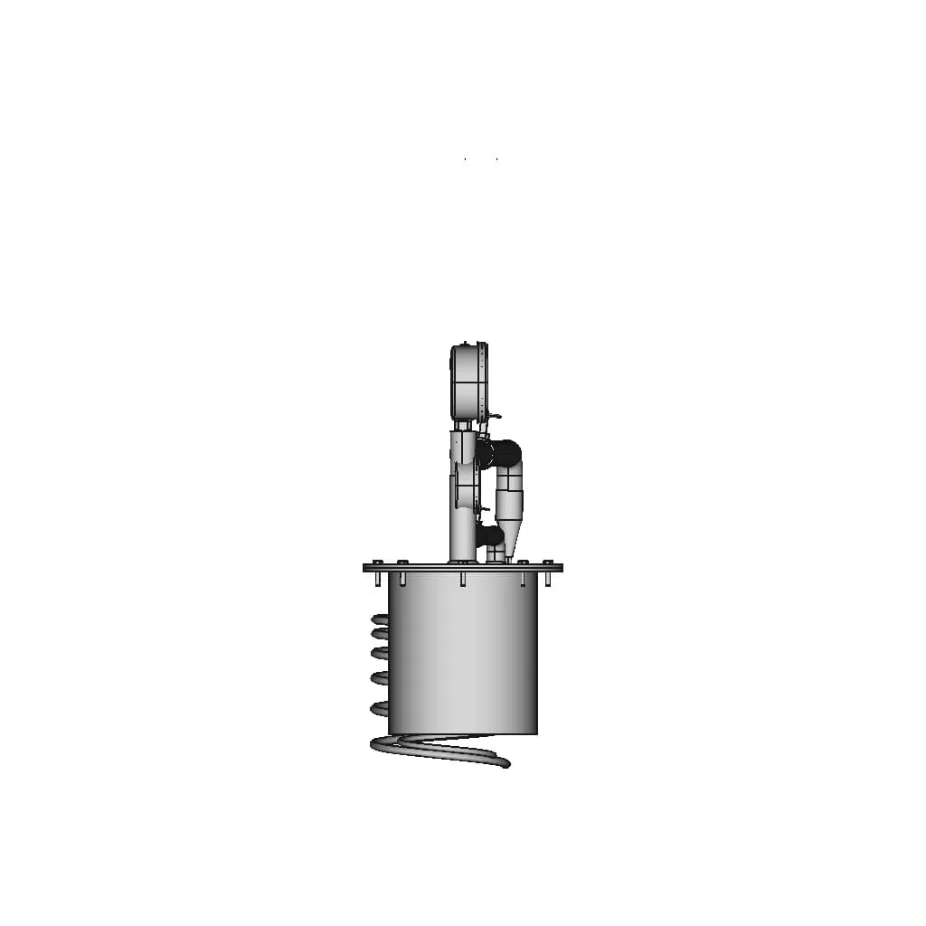 Pyrolysis Reactor 5 | CAD Model for Energy Systems_0_270_degree_snapshot