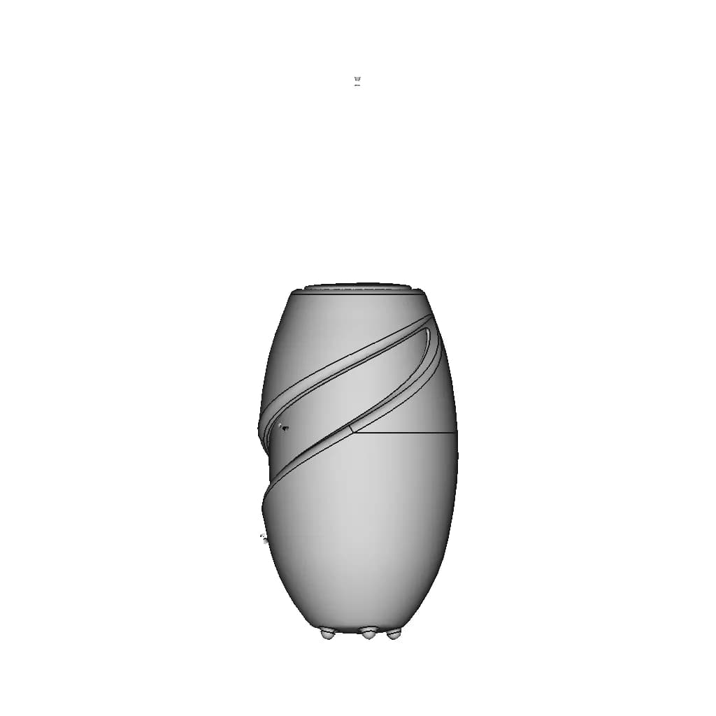 Large Home Speaker Design 1 | Industrial CAD Design_90_0_degree_snapshot