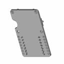 Epaper Driver Board For Seeed Studio Xiao 1 | CAD Model for Energy Systems_60_30_degree_snapshot