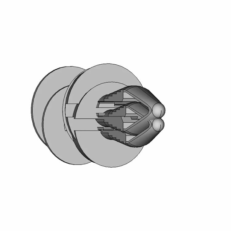 Pushclipford 1 | Industrial CAD Design