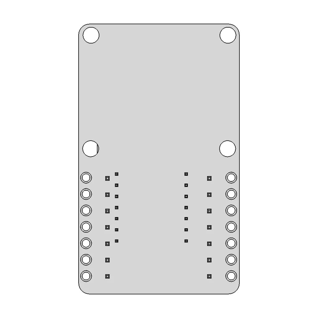 Wi Fi Halow Module For Seeed Studio Xiao | CAD Model for Energy Systems_90_0_degree_snapshot