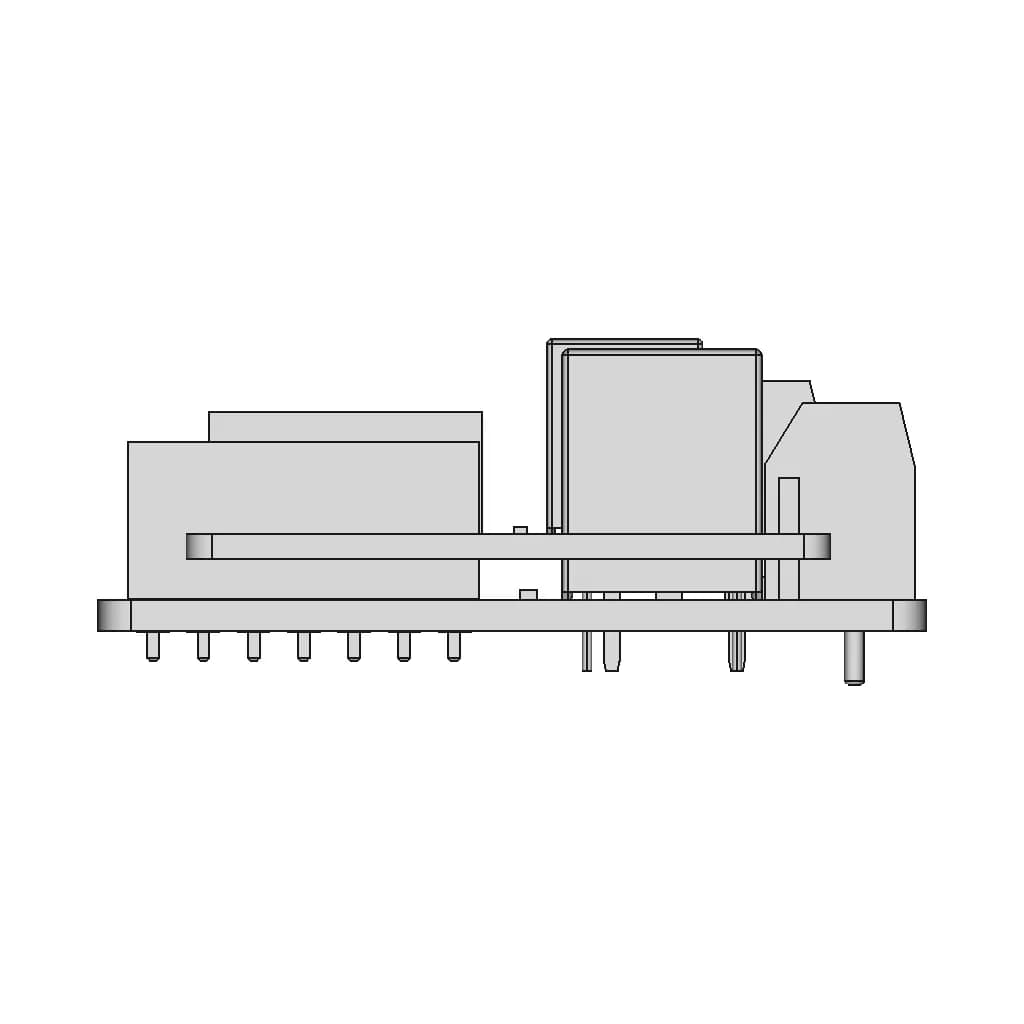 1 Channel Relay For Seeed Studio Xiao 1 | CAD Model for Energy Systems_0_270_degree_snapshot