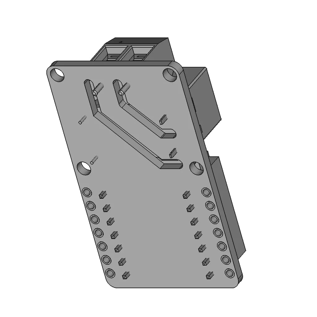 1 Channel Relay For Seeed Studio Xiao 1 | CAD Model for Energy Systems_60_30_degree_snapshot
