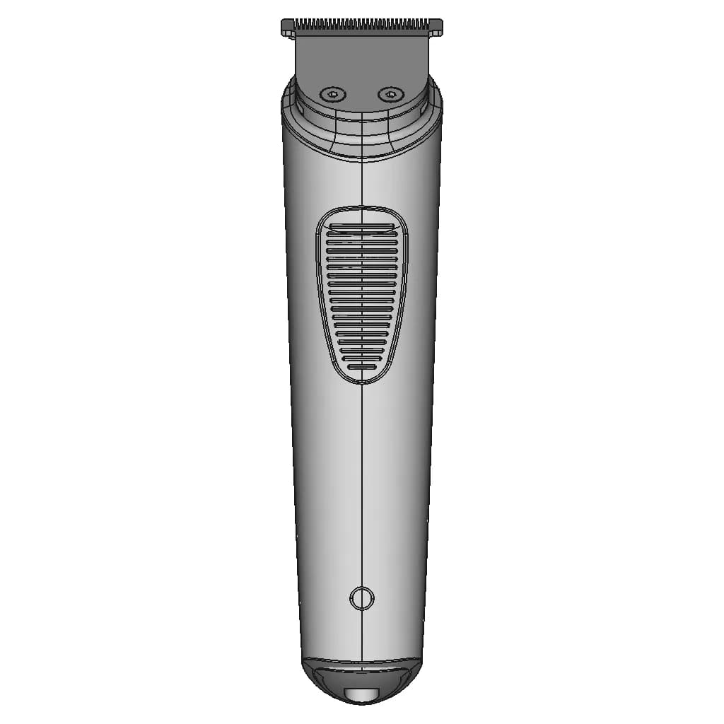 Electrical Hair Trimmer 1 | Industrial CAD Design_0_90_degree_snapshot