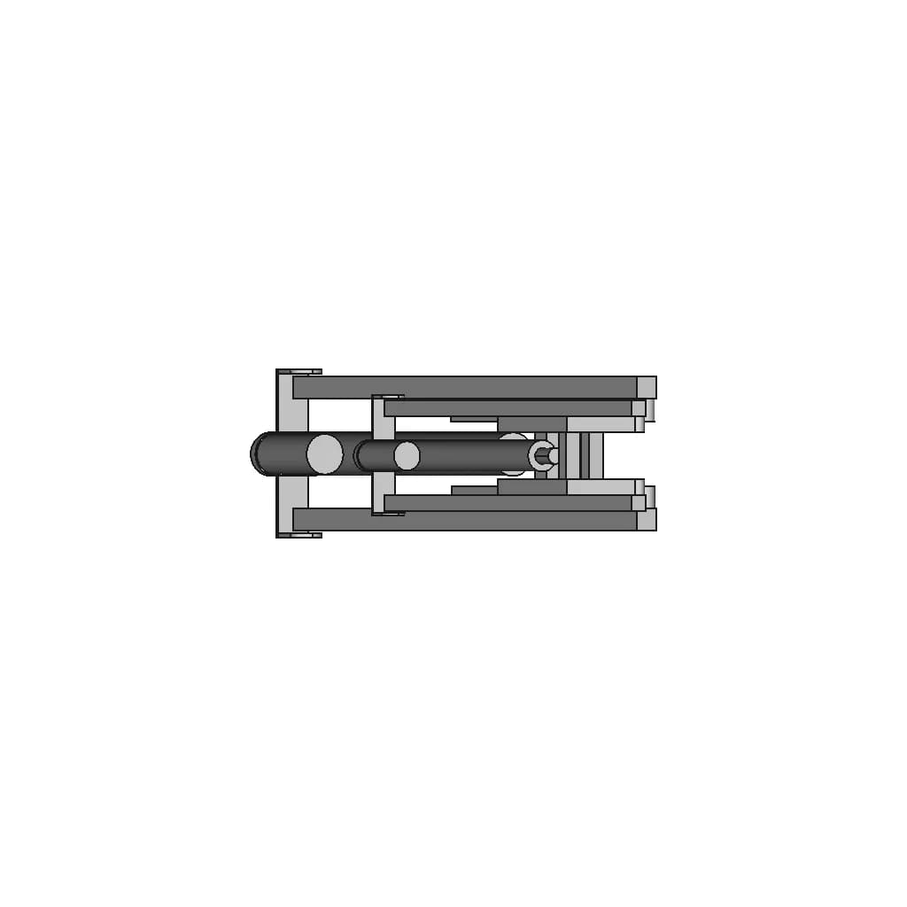 Low Profile Solar Tracker 1 | CAD Model for Energy Systems_0_270_degree_snapshot