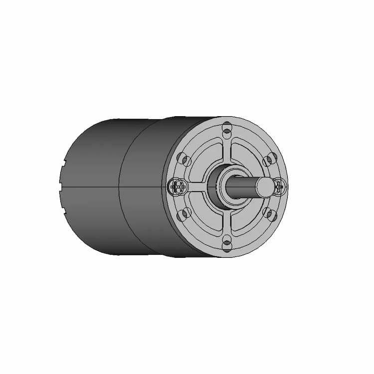 Dc Motor Ga37Rg Zga37Rg31 6I 12V 2 | Industrial CAD Design