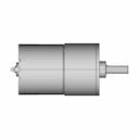 Dc Motor Ga37Rg Zga37Rg31 6I 12V 2 | Industrial CAD Design_0_90_degree_snapshot