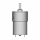 Dc Motor Ga37Rg Zga37Rg31 6I 12V 2 | Industrial CAD Design_270_0_degree_snapshot
