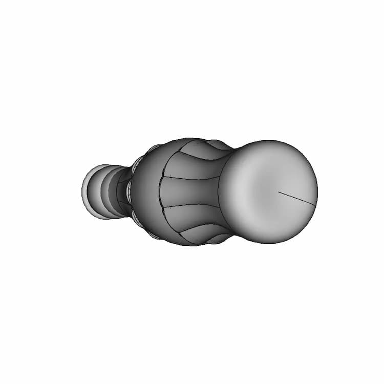Coke Bottle 50 | Industrial CAD Design