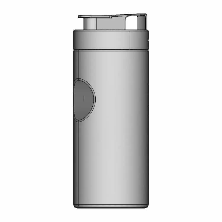Water Bottle 417 | Industrial CAD Design