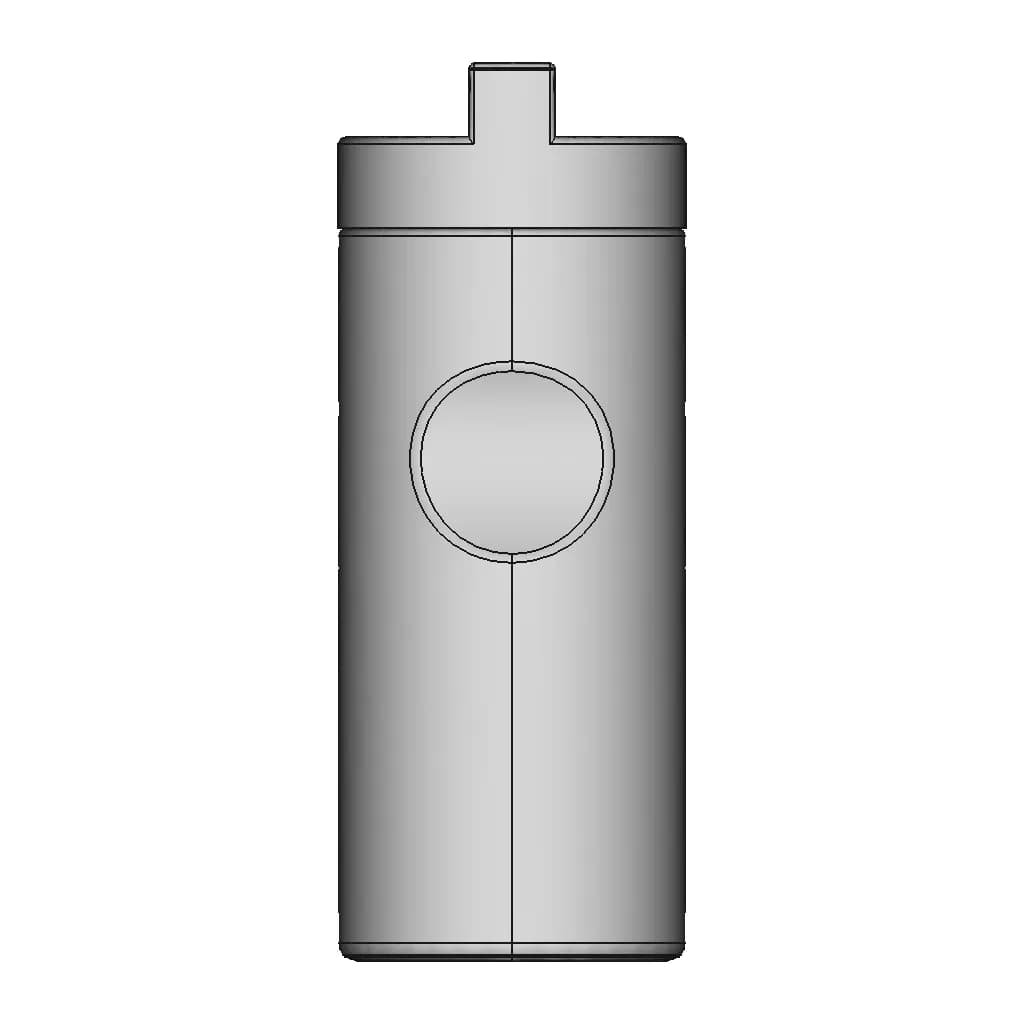 Water Bottle 417 | Industrial CAD Design_0_270_degree_snapshot