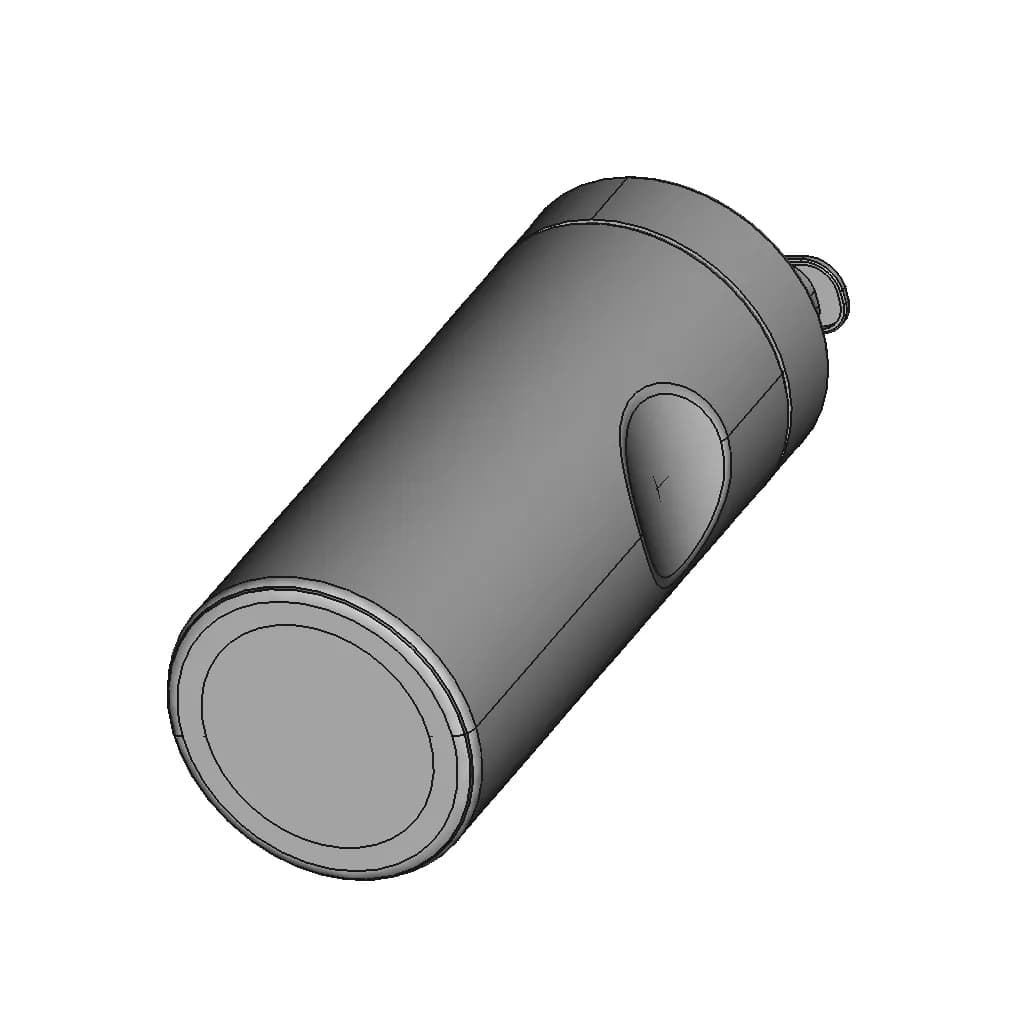 Water Bottle 417 | Industrial CAD Design_60_30_degree_snapshot