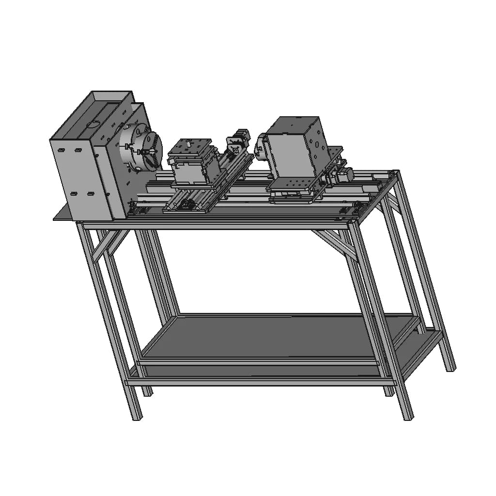 Electronic Lathe 1 | Industrial CAD Design_60_30_degree_snapshot