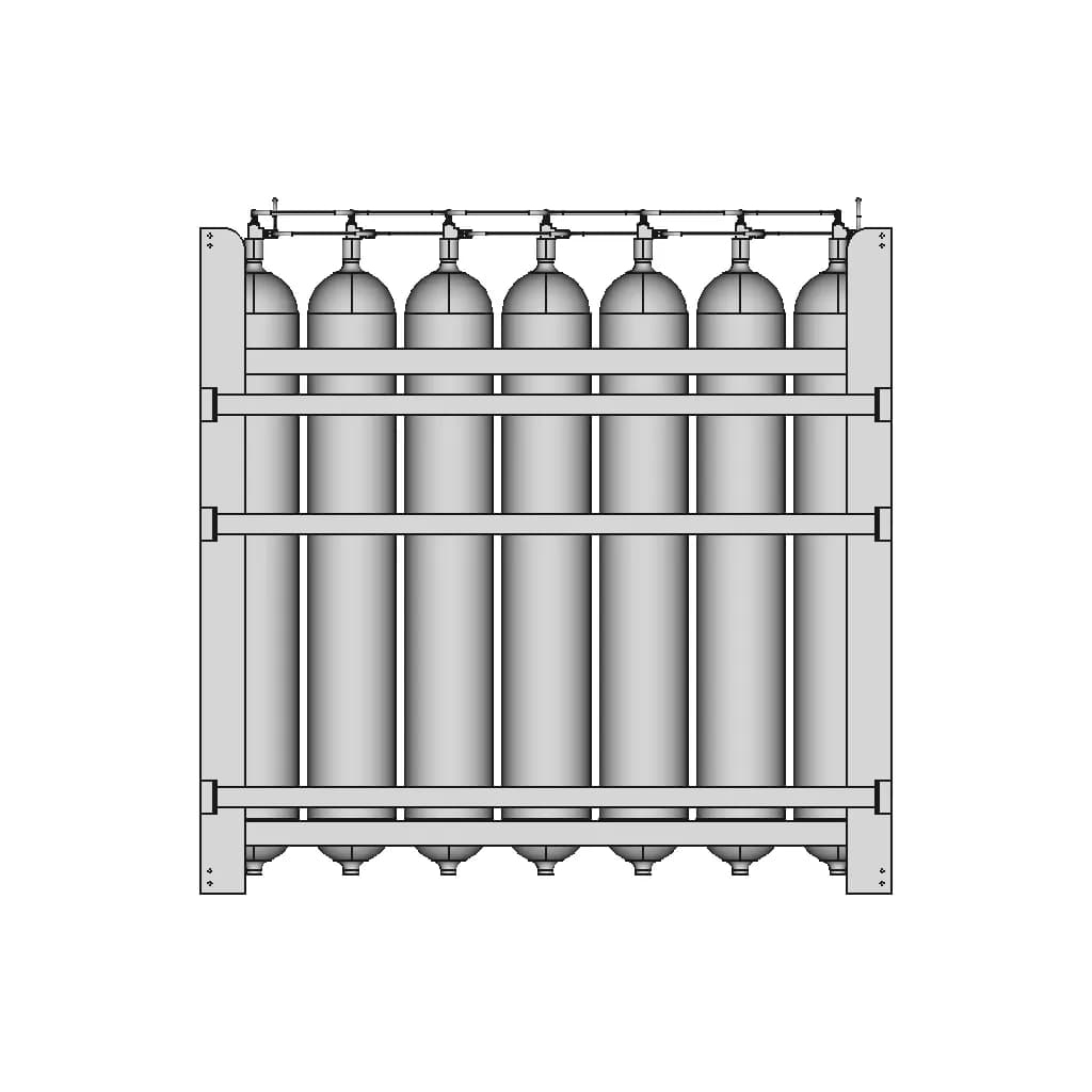 Natural Gas Storage High Pressure 1 | CAD Model for Energy Systems_0_0_degree_snapshot