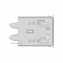 Conector Usb Type A Double Vertical 1 | CAD Model for Energy Systems_0_270_degree_snapshot