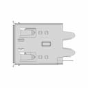 Conector Usb Type A Double Vertical 1 | CAD Model for Energy Systems_0_90_degree_snapshot