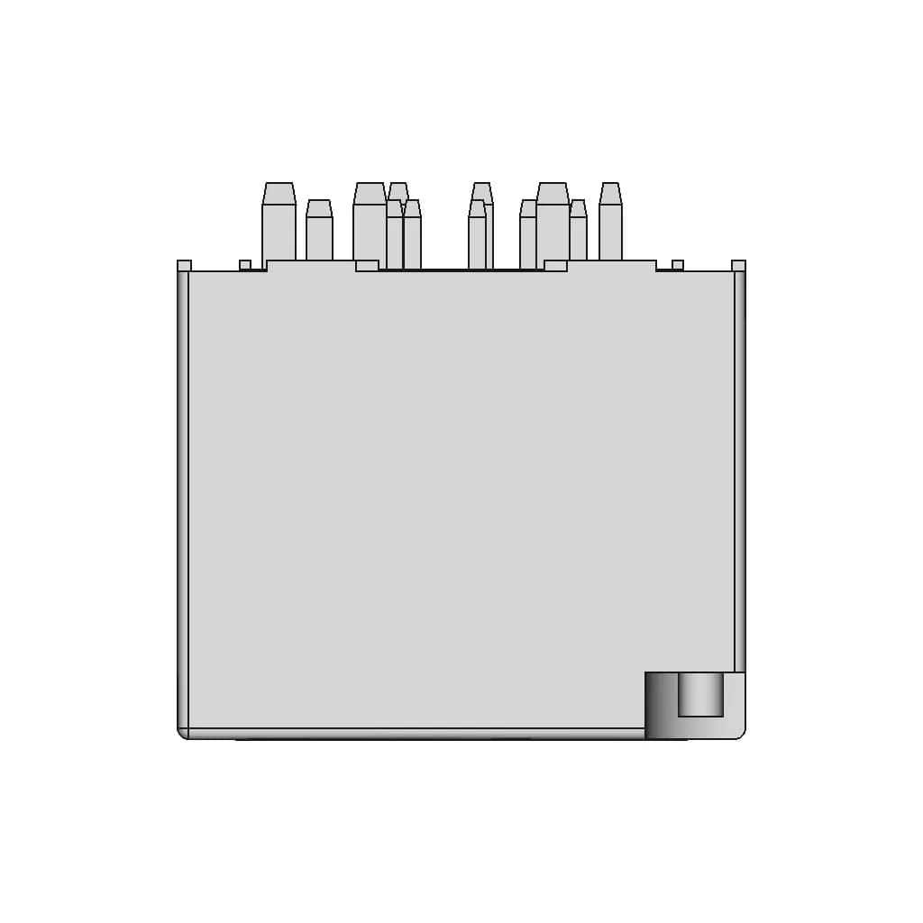 Relay Sanyou Sarb Series 5 12 24 Vdc | CAD Model for Energy Systems_270_0_degree_snapshot