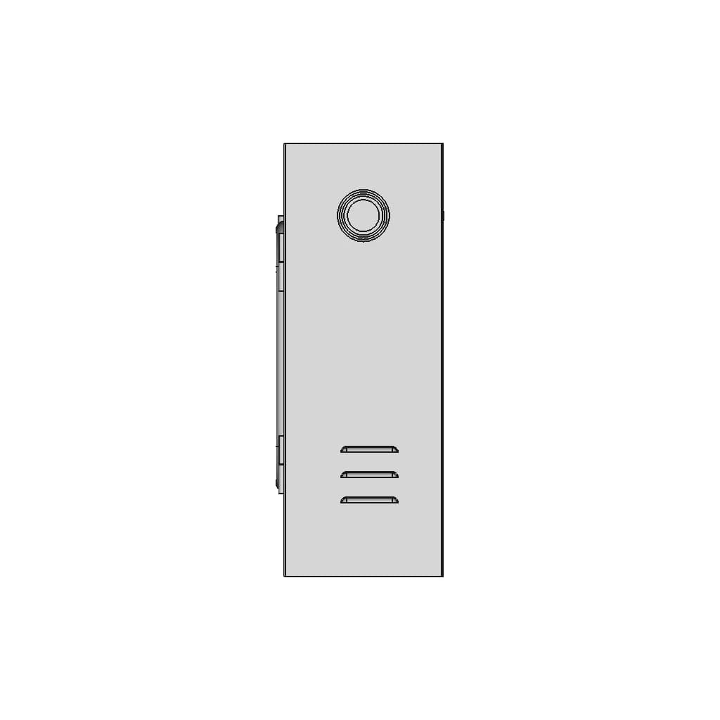 Fire Hose Cabinet Wall Mounted Emergency Unit 1 | Industrial CAD Design_0_90_degree_snapshot