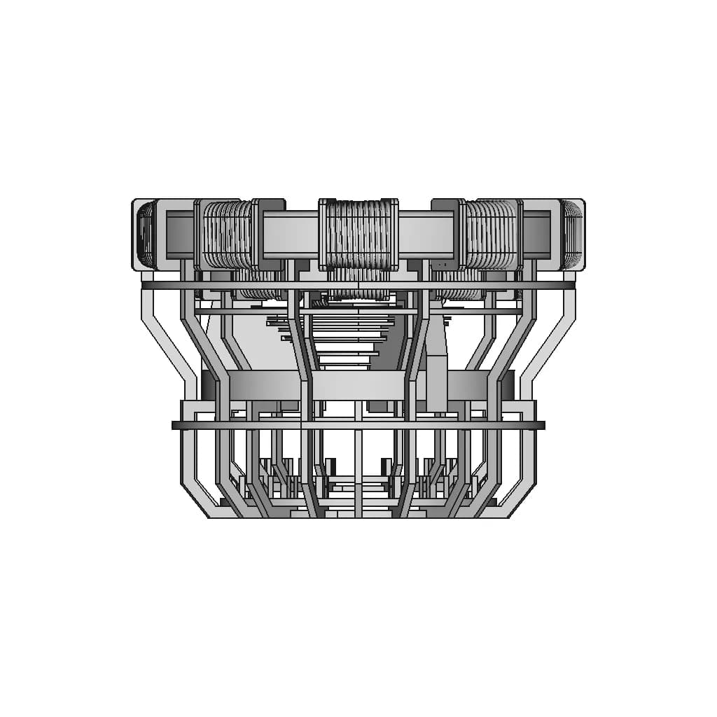 Arc Reactor 1 | CAD Model for Energy Systems_0_90_degree_snapshot