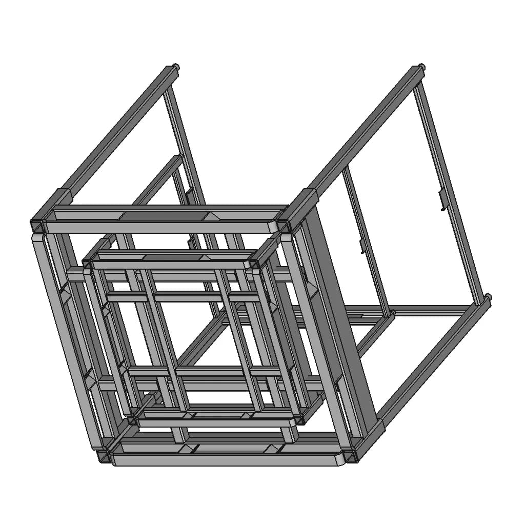 Fork Assembly 4 | Industrial CAD Design_60_30_degree_snapshot