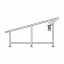 Inclined Belt Conveyor 7 | Industrial CAD Design_0_0_degree_snapshot