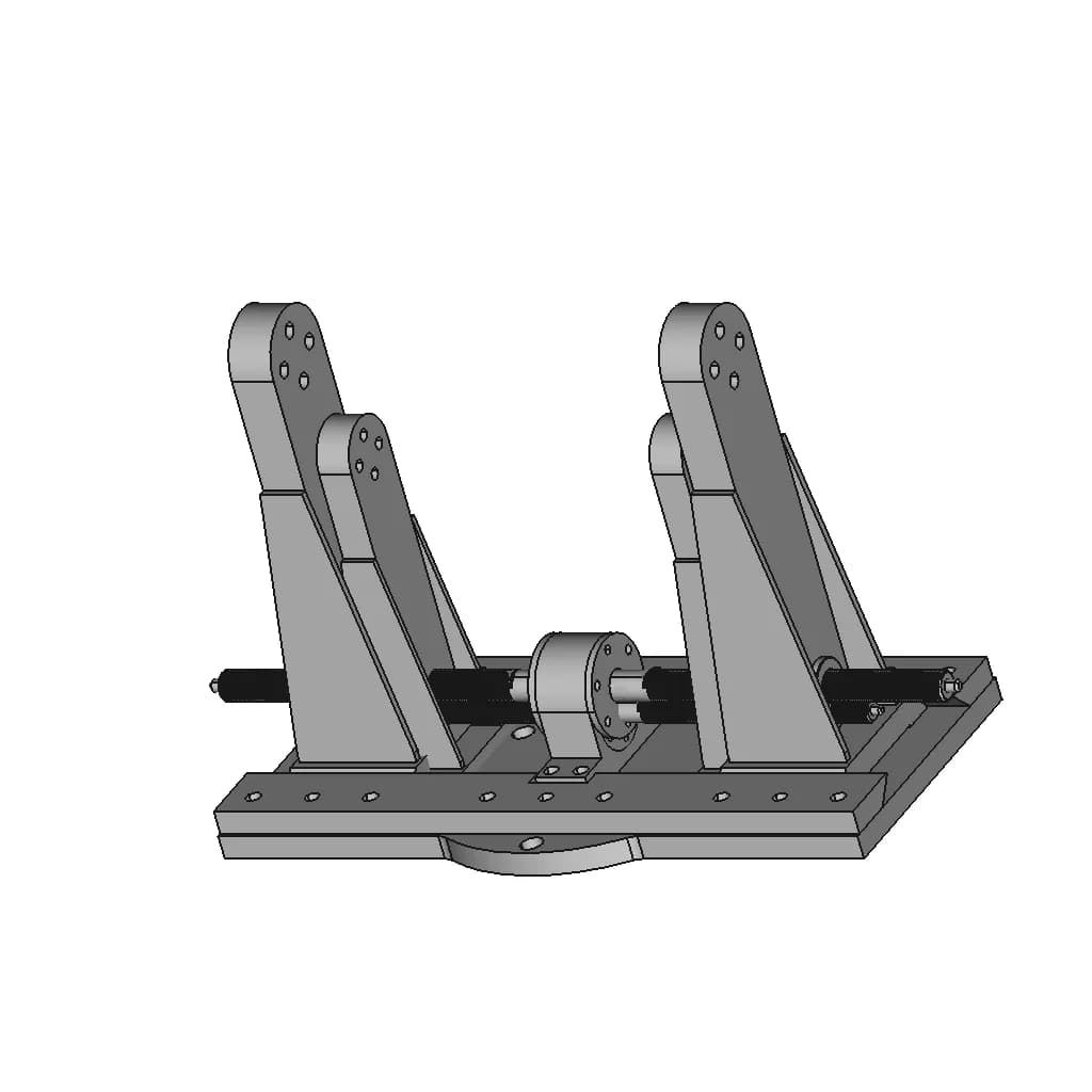 Es Merkezli Cift Acilir Mengene 1 | Industrial CAD Design_60_30_degree_snapshot