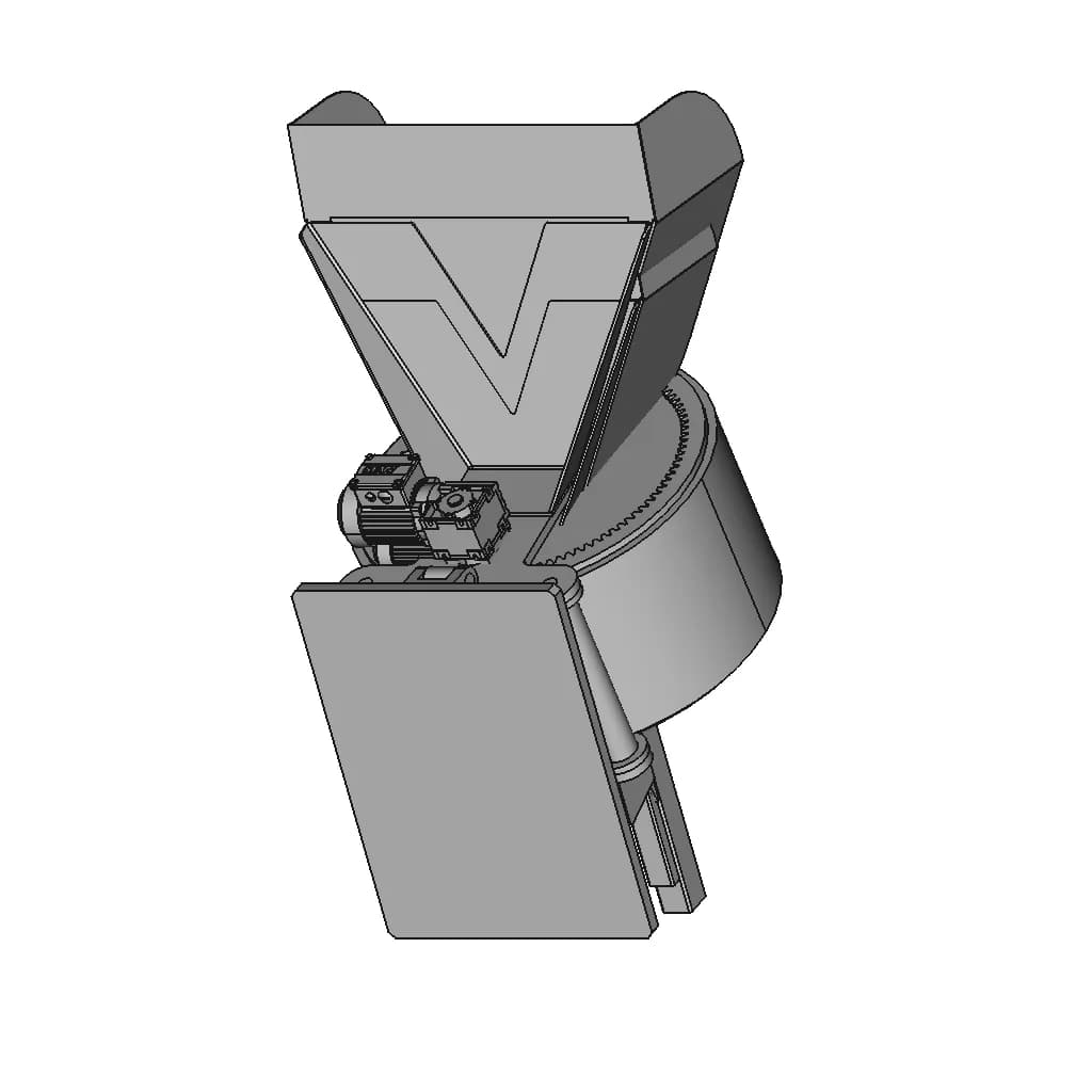 Drum Feeder 1 | Industrial CAD Design_60_30_degree_snapshot