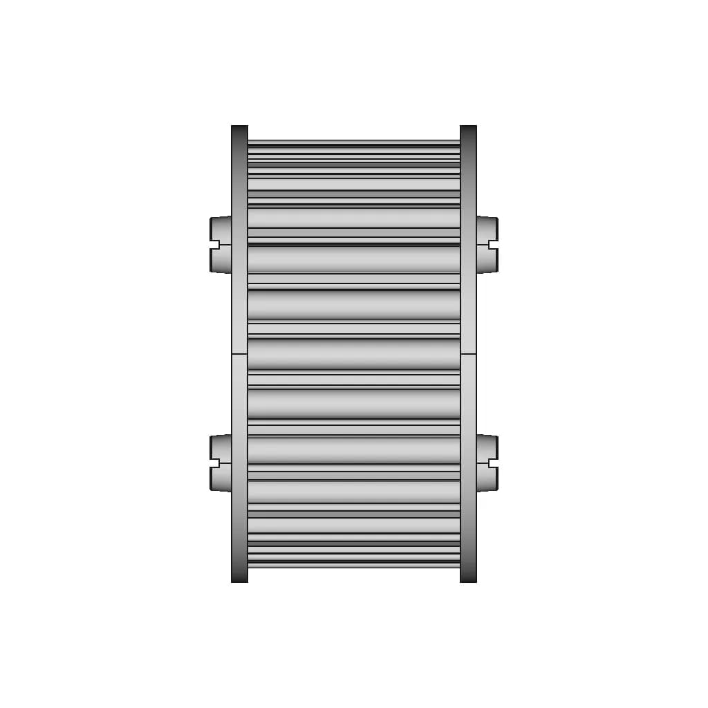 Timing Pulley26 Teeth5M Pitch 1 | Industrial CAD Design_0_90_degree_snapshot