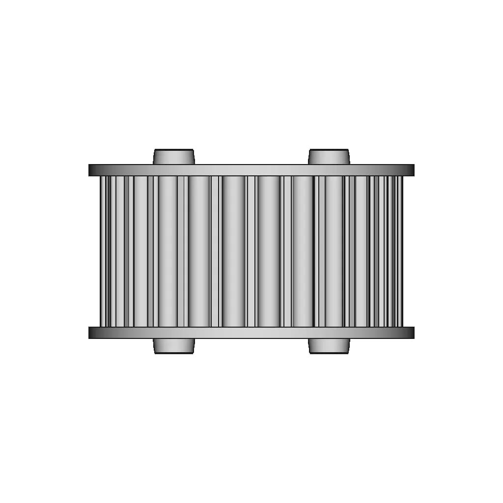 Timing Pulley26 Teeth5M Pitch 1 | Industrial CAD Design_90_0_degree_snapshot
