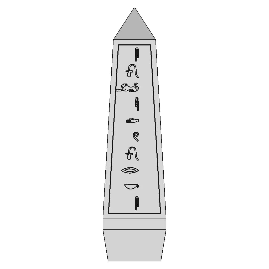 Obelisk Inspired Bookshelf 1 | Industrial CAD Design_0_270_degree_snapshot
