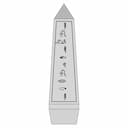Obelisk Inspired Bookshelf 1 | Industrial CAD Design_0_270_degree_snapshot