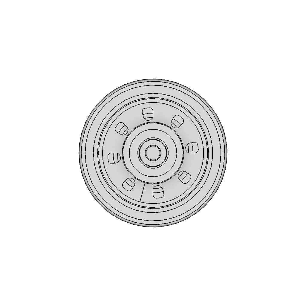 Ph8A Oil Filter 1 | Industrial CAD Design_0_0_degree_snapshot