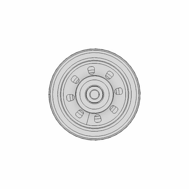 Ph8A Oil Filter 1 | Industrial CAD Design