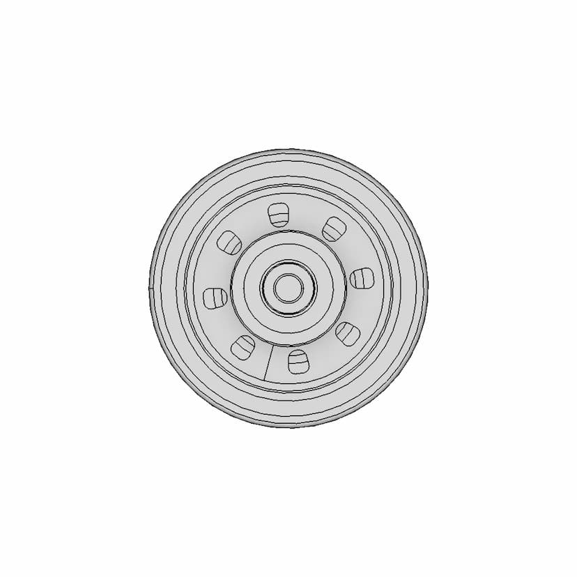 Ph8A Oil Filter 1 | Industrial CAD Design