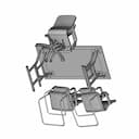 Feeling Office Suite 1 | Industrial CAD Design_60_30_degree_snapshot