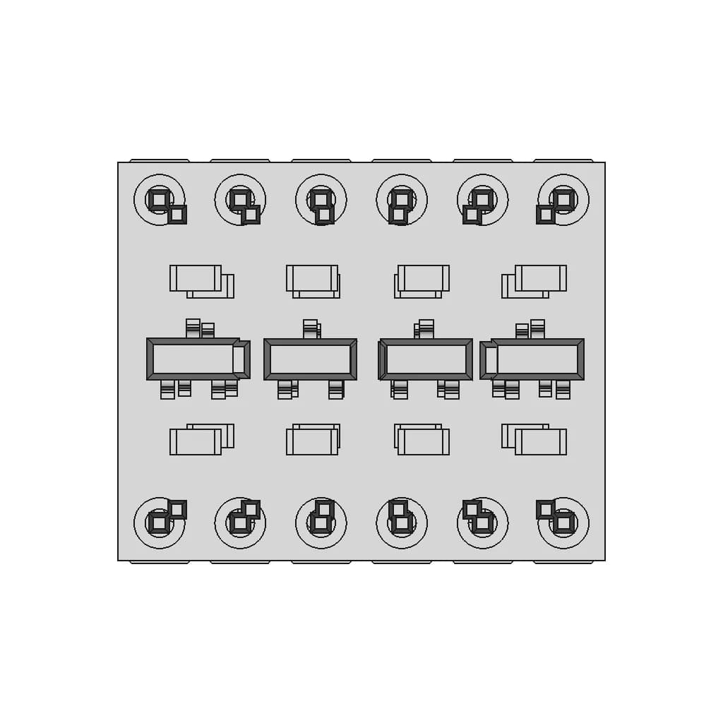 Bidirectional Logic Level Converter Module E G 4 | Industrial CAD Design_270_0_degree_snapshot