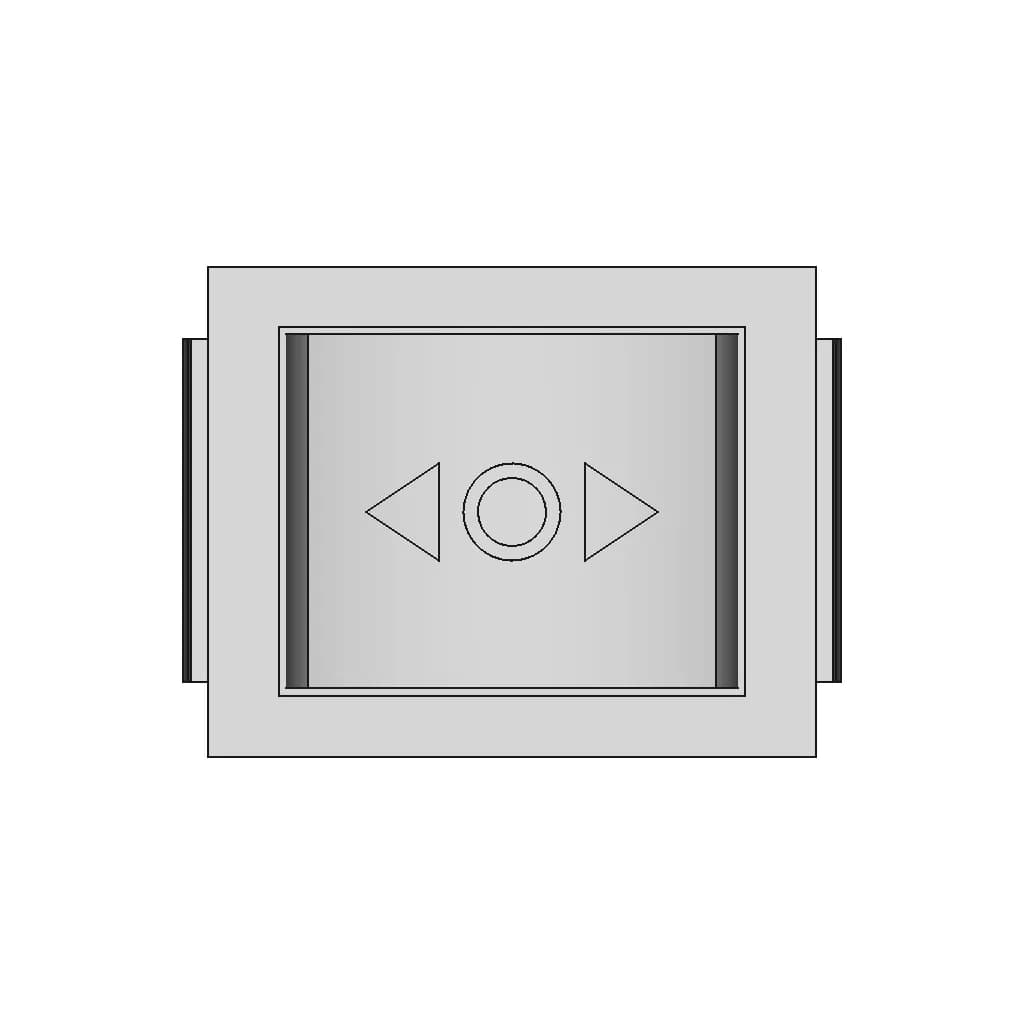 Rocker Switch C1570Almbb730W Panel Mount 1 | Industrial CAD Design_0_0_degree_snapshot