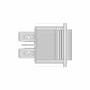 Rocker Switch C1570Almbb730W Panel Mount 1 | Industrial CAD Design_0_270_degree_snapshot