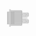 Rocker Switch C1570Almbb730W Panel Mount 1 | Industrial CAD Design_0_90_degree_snapshot