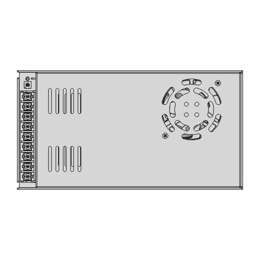 24V 360W Enclosed Switched Mode Power Supply Smps | Industrial CAD Design