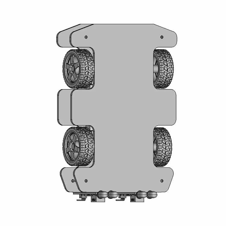 Line Follower Robot 27 | Industrial CAD Design